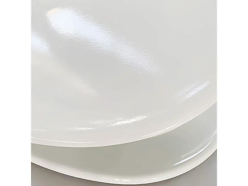 Abattant wc MDF Blanc - Charnières PS MSV