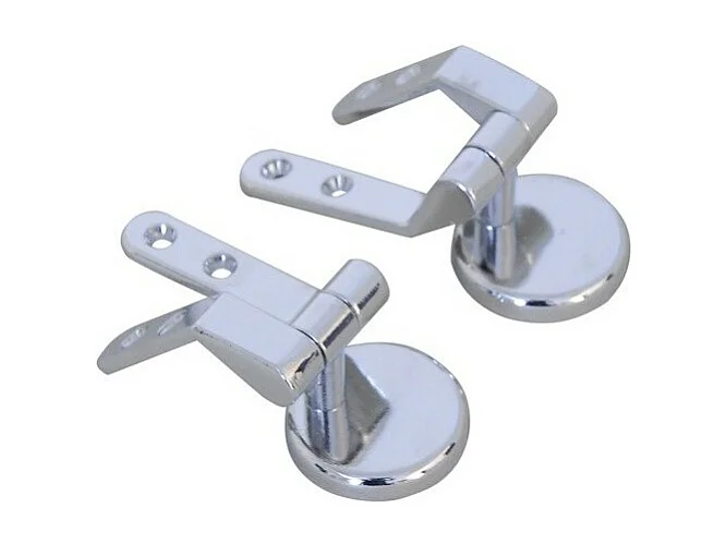 Abattant wc MDF Blanc - Charnières Zinc MSV