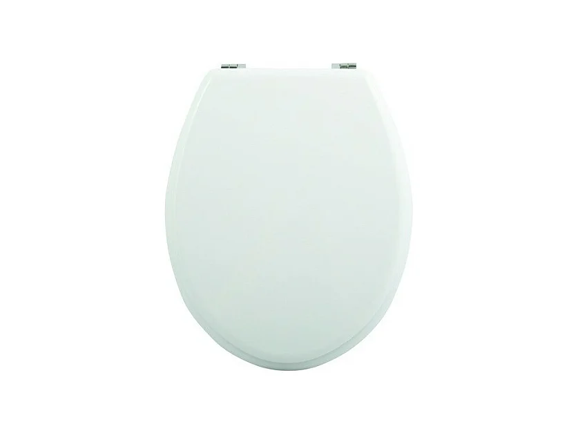 Abattant wc MDF Blanc - Charnières Zinc MSV