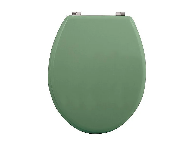Abattant wc MDF CLEO Vert Basil mat - Charnières en Inox MSV
