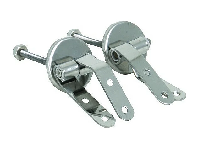 Abattant wc MDF CLEO Vert Basil mat - Charnières en Inox MSV