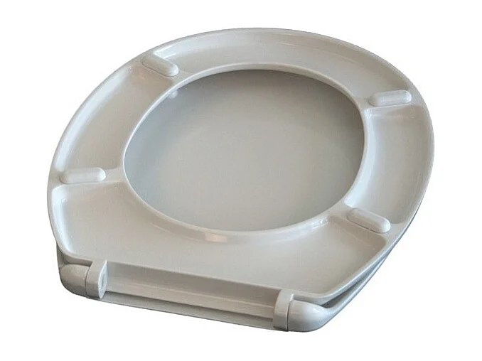 Abattant wc Thermo Dur WORLD Gris & Blanc - Charnières PS MSV