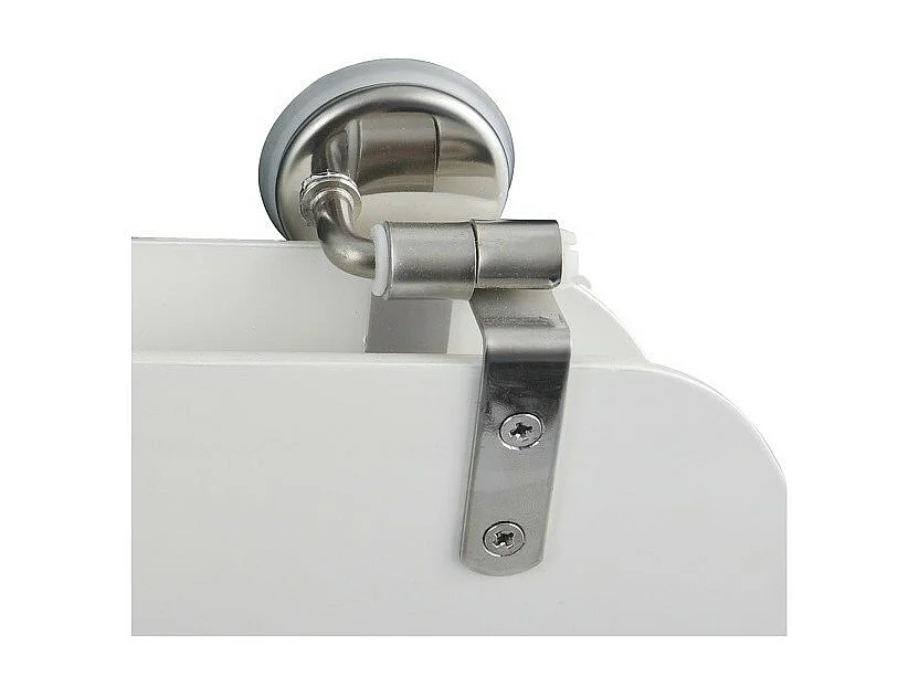 Abattant WC MDF CLEO Blanc - Charnières Inox MSV