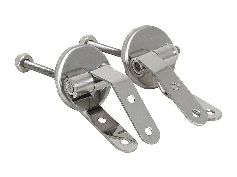 Abattant WC MDF CLEO Blanc - Charnières Inox MSV