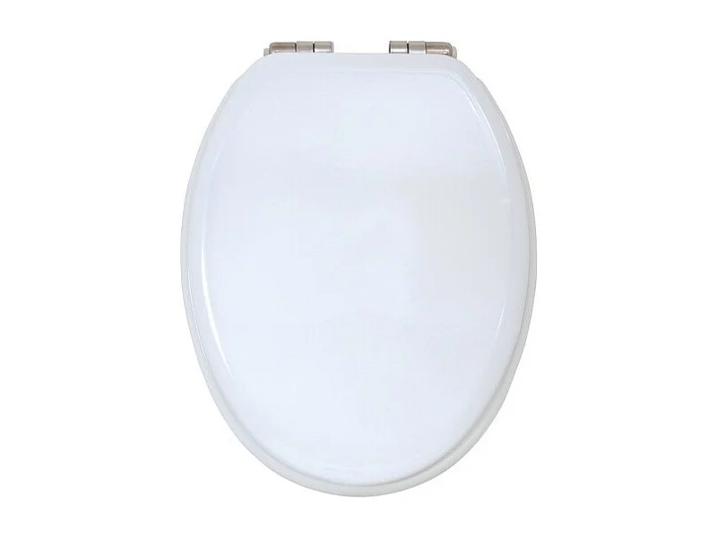 Abattant wc MDF Blanc - Charnières Zinc MSV