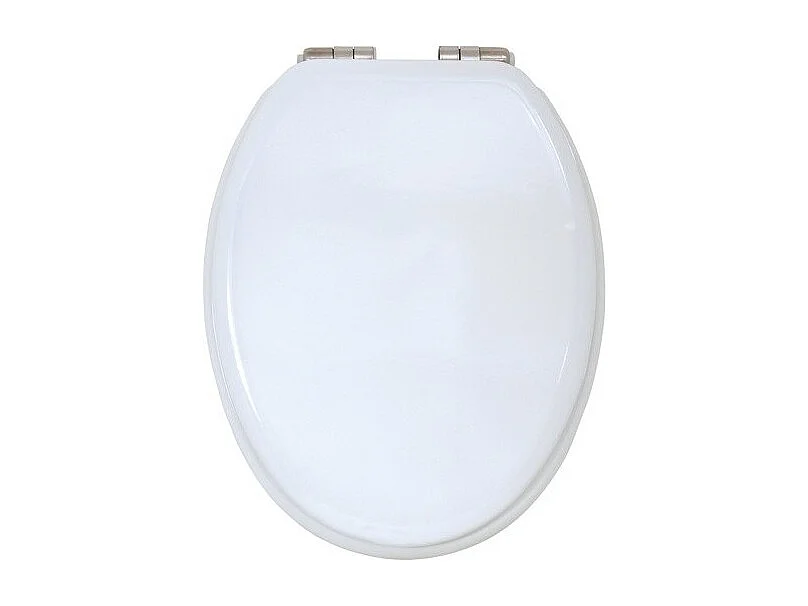 Abattant wc MDF Blanc - Charnières Zinc MSV