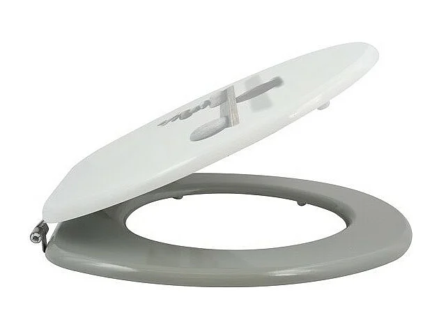 Abattant wc MDF SPIRIT - Charnières Inox MSV