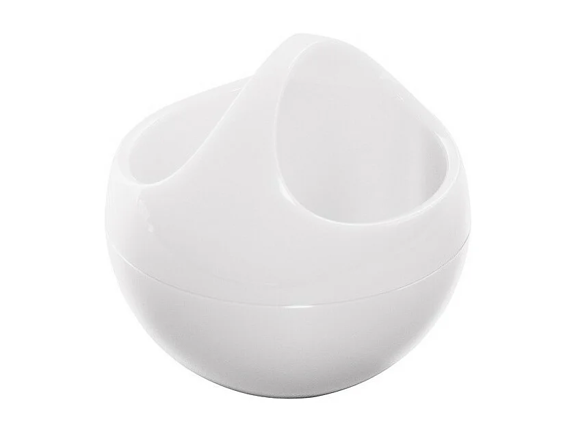Porte accessoires BOWL 1L Blanc Spirella