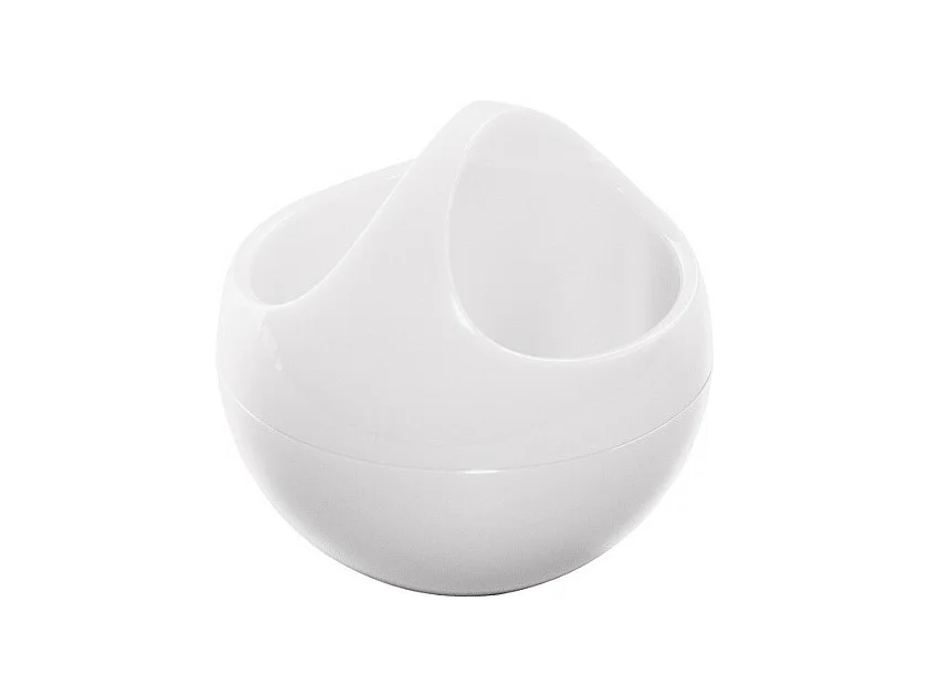 Porte accessoires BOWL 1L Blanc Spirella