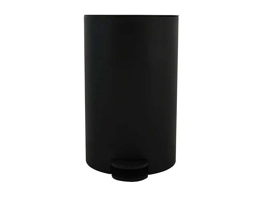 Poubelle à  pédale OSAKI 3L Noir mat MSV