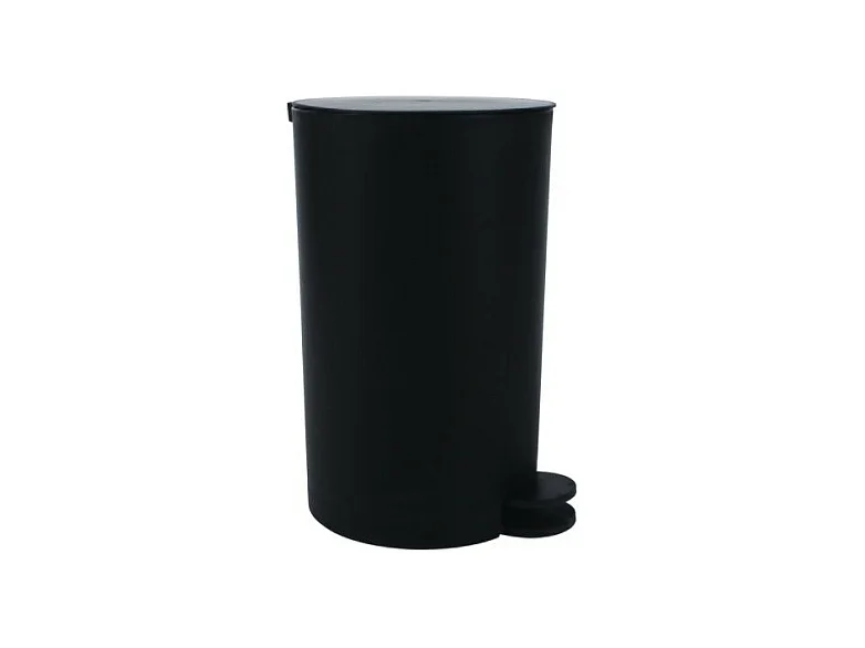 Poubelle à  pédale OSAKI 3L Noir mat MSV