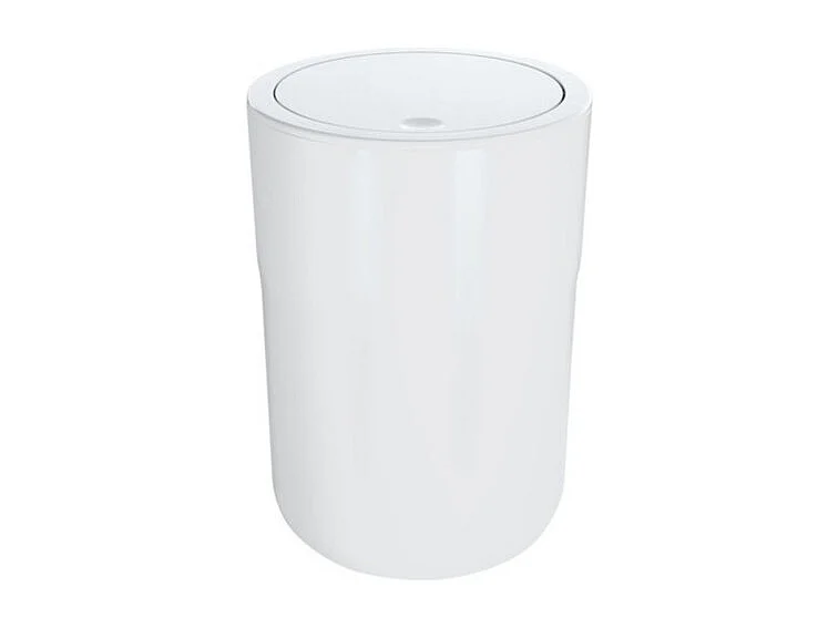 Poubelle à  bascule COCCO 5L Blanc Spirella