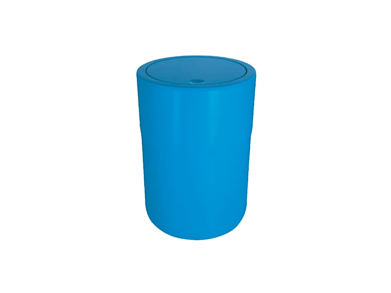 Poubelle à  bascule 5L COCCO Bleu Spirella