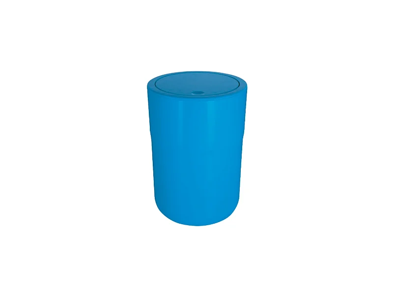 Poubelle à  bascule 5L COCCO Bleu Spirella