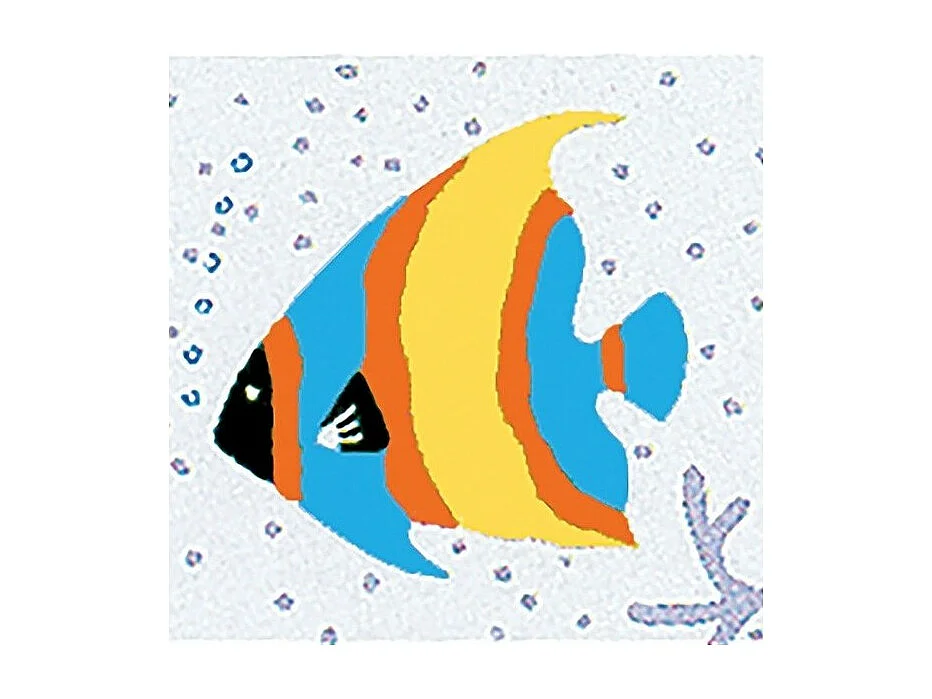 Rideau de douche PEVA FISH 180x200cm Multicolor motif poissons Spirella