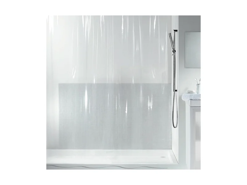 Rideau de douche PEVA TRANSPARENT 180x200cm Transparent Spirella