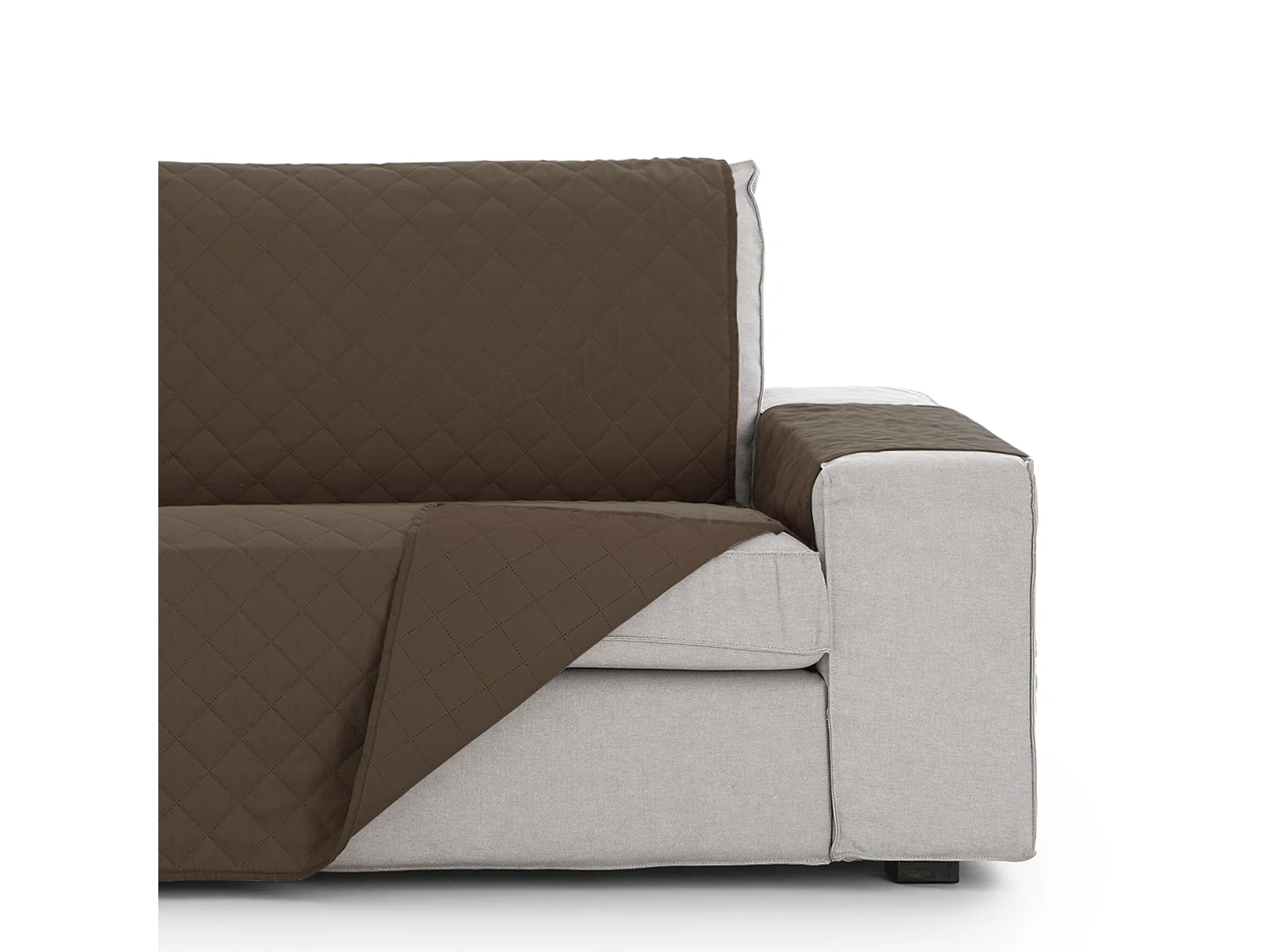 Capa de sofá acolchoada reversível chaise Michelle 200 cm C/07