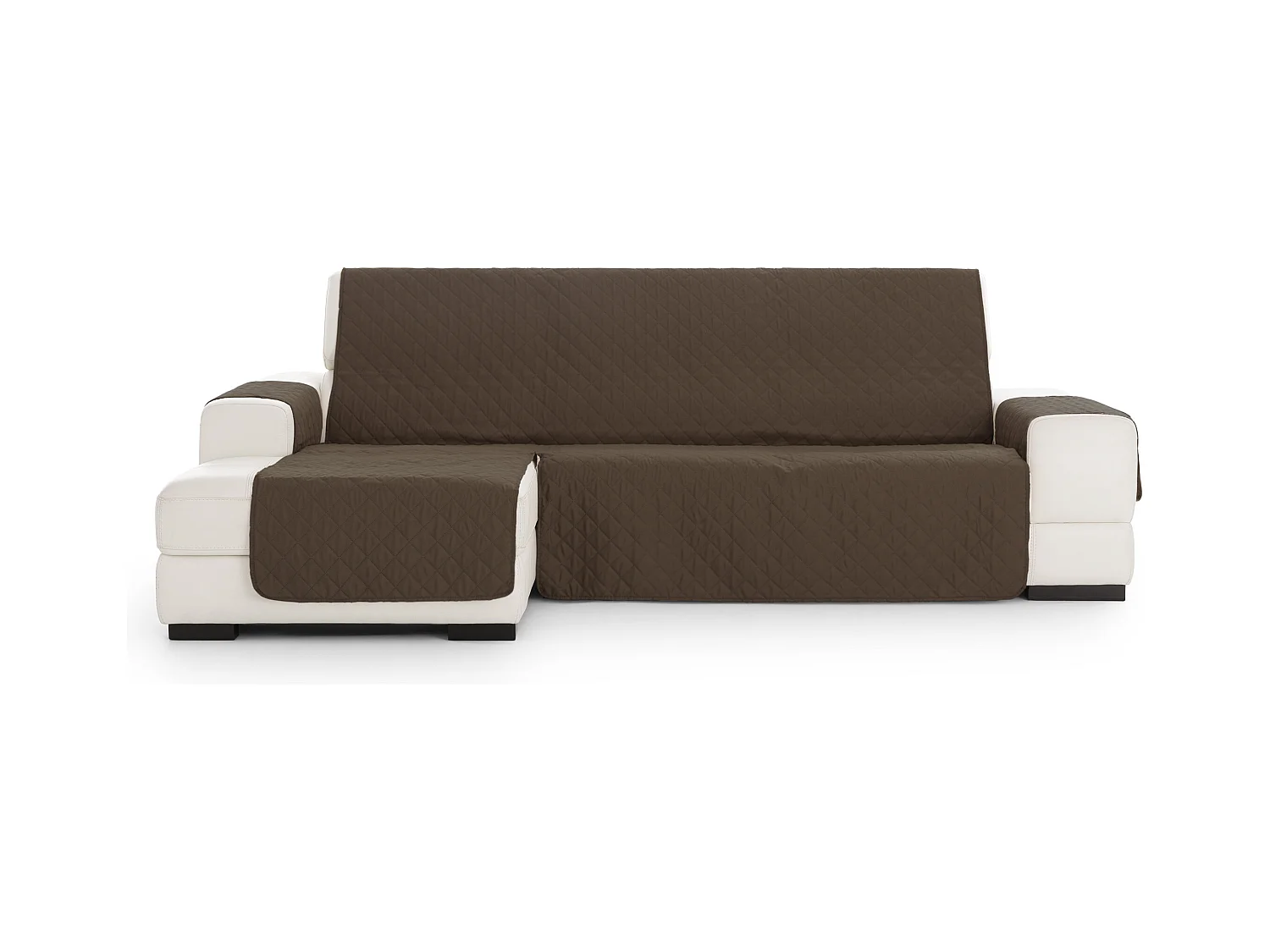 Capa de sofá acolchoada reversível chaise Michelle 200 cm C/07