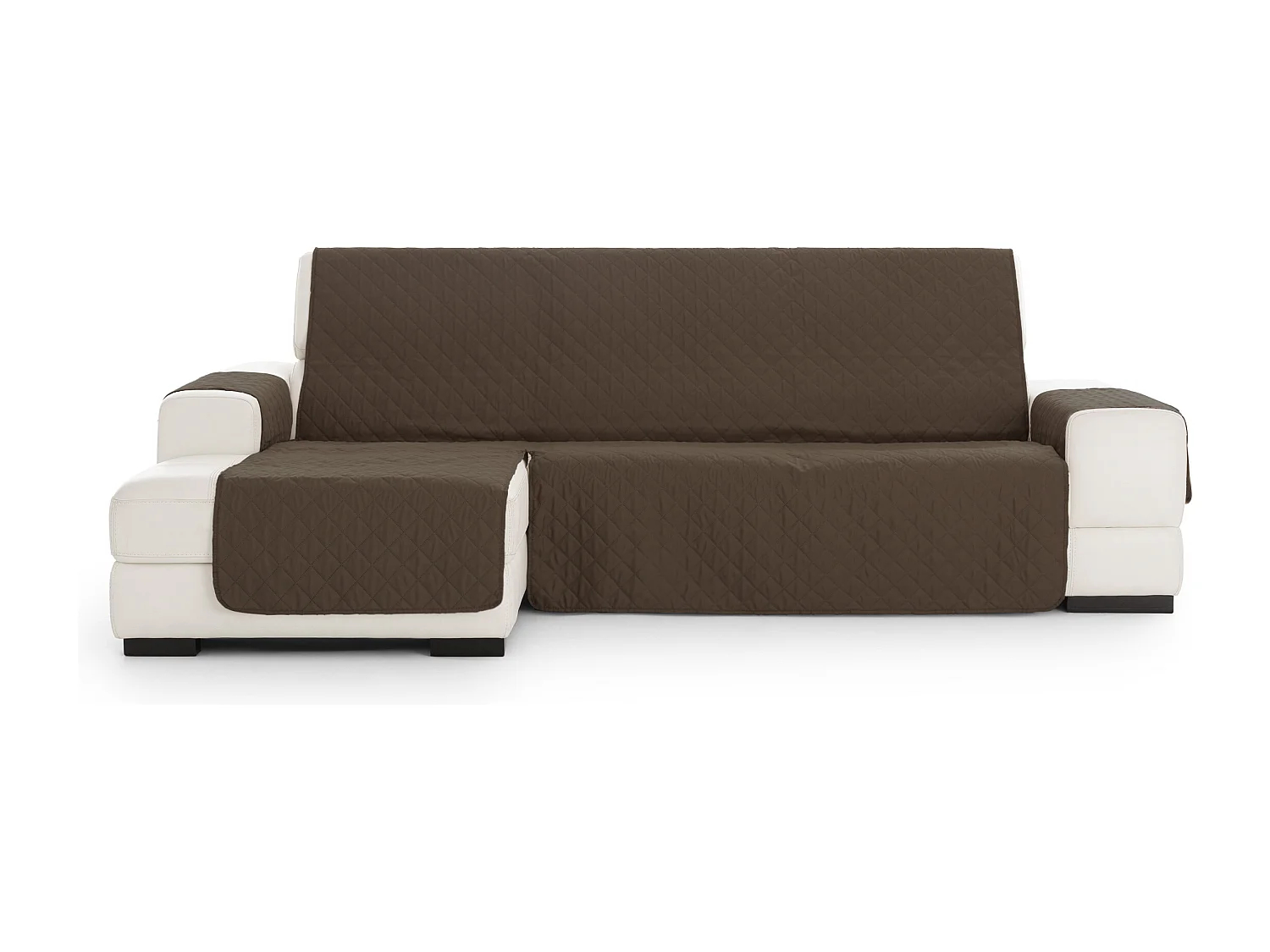 Capa de sofá acolchoada reversível chaise Michelle 200 cm C/07