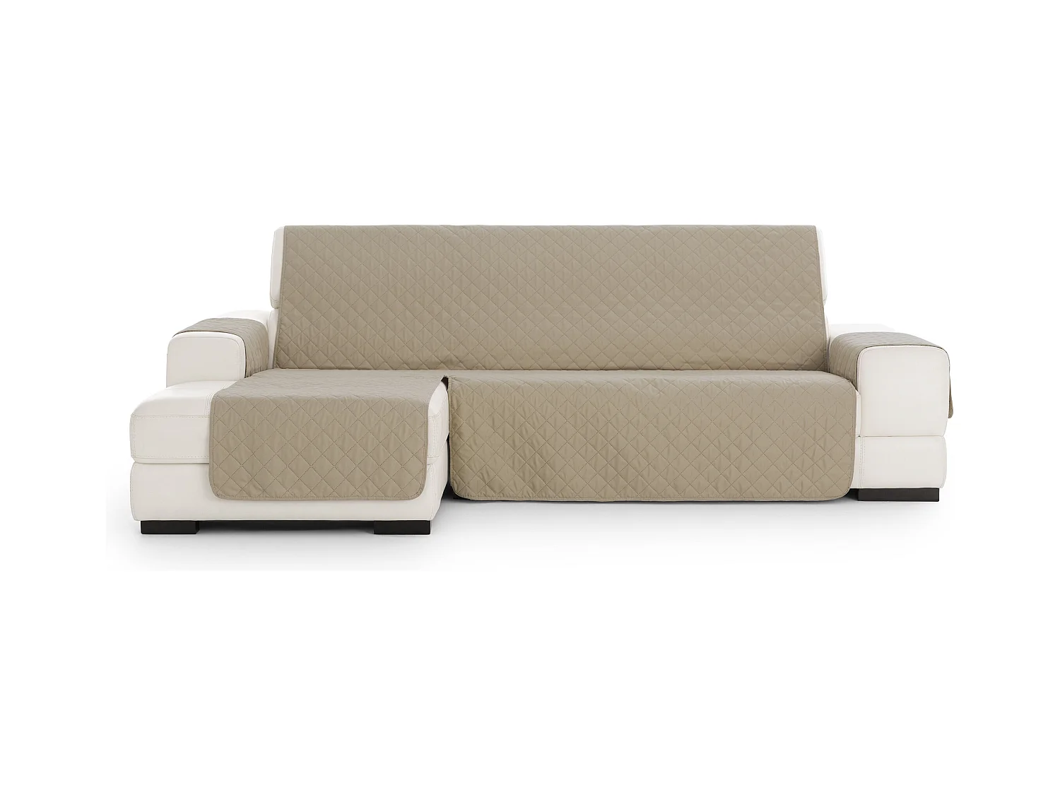 Capa de sofá acolchoada reversível chaise Michelle 240 cm C/01