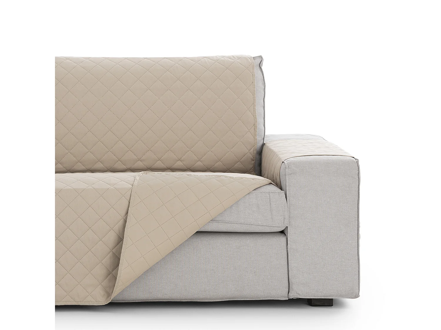 Capa de sofá acolchoada reversível chaise Michelle 200 cm C/00