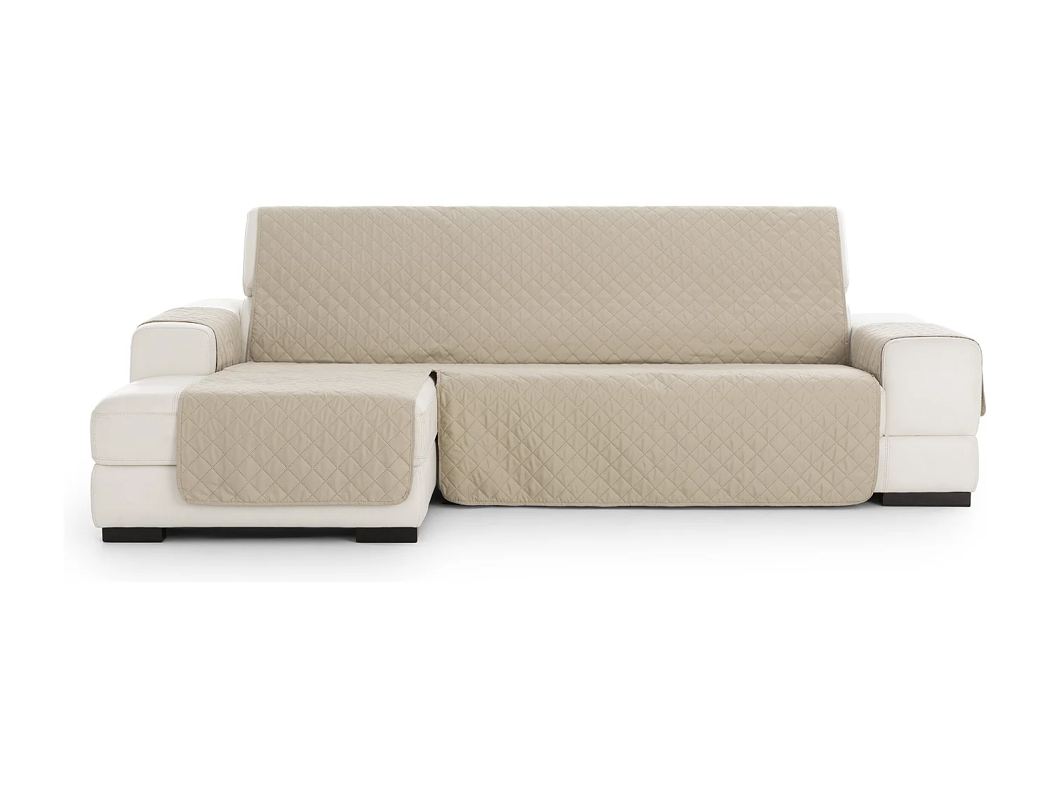 Capa de sofá acolchoada reversível chaise Michelle 200 cm C/00