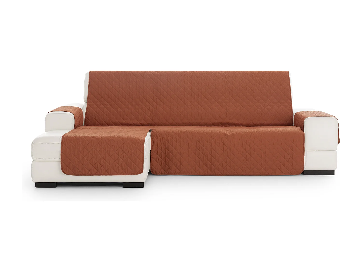 Capa de sofá acolchoada reversível chaise Michelle 290 cm C/09