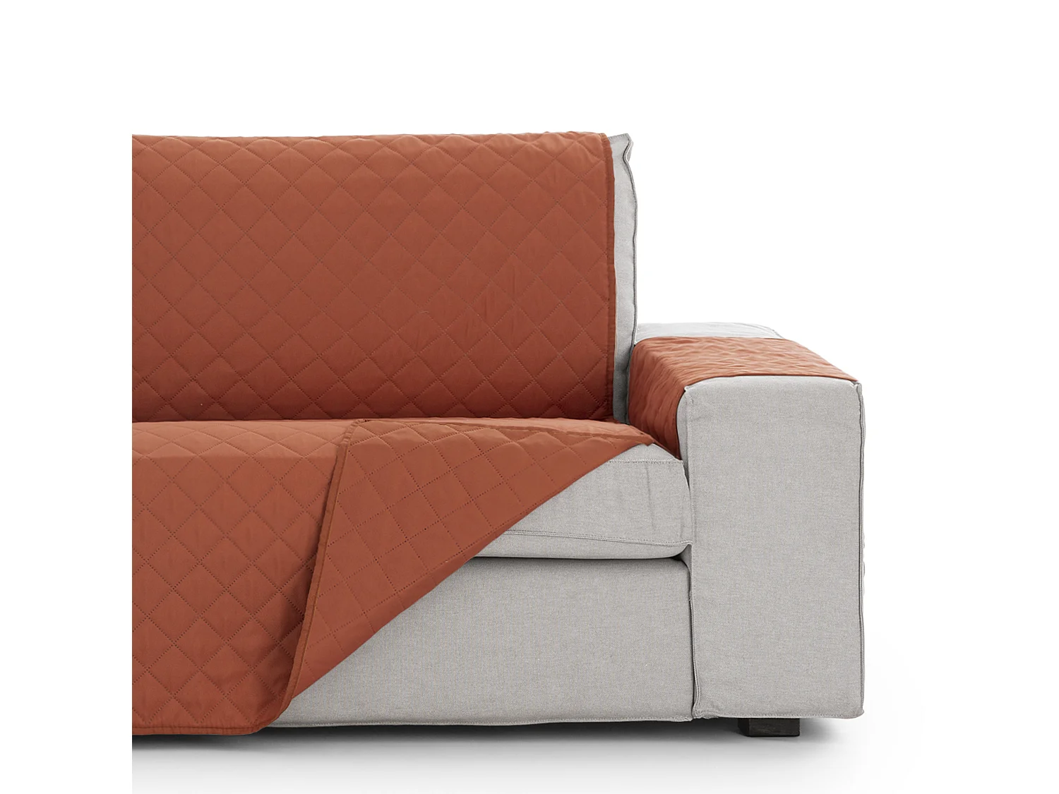 Capa de sofá acolchoada reversível chaise Michelle 290 cm C/09