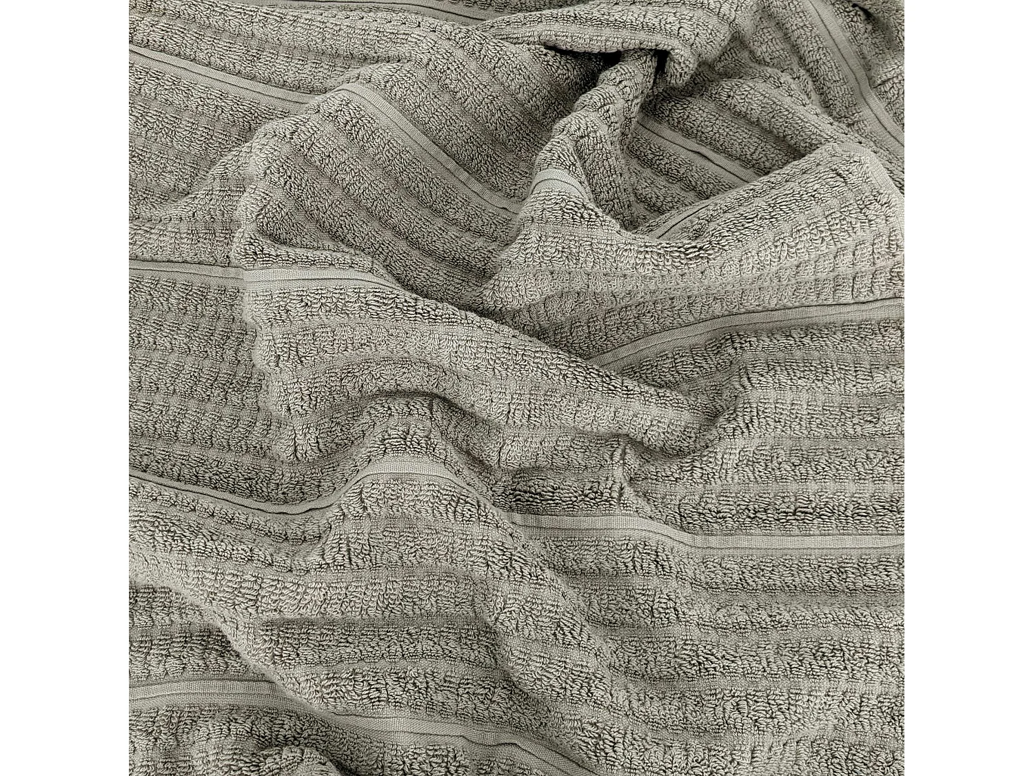 Serviette de toilette coton 50x100 cm collection SWELL vert