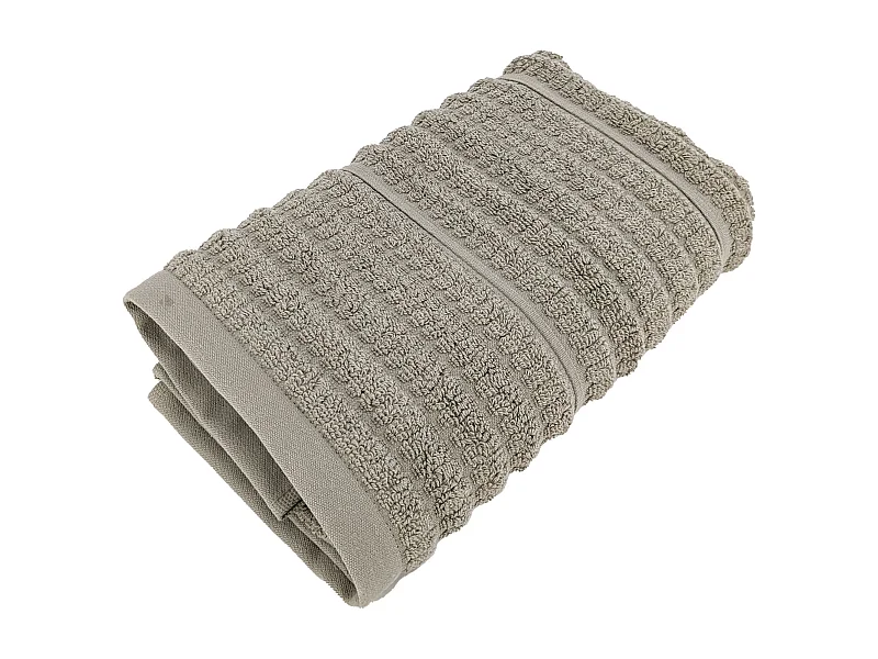 Serviette de toilette coton 50x100 cm collection SWELL vert