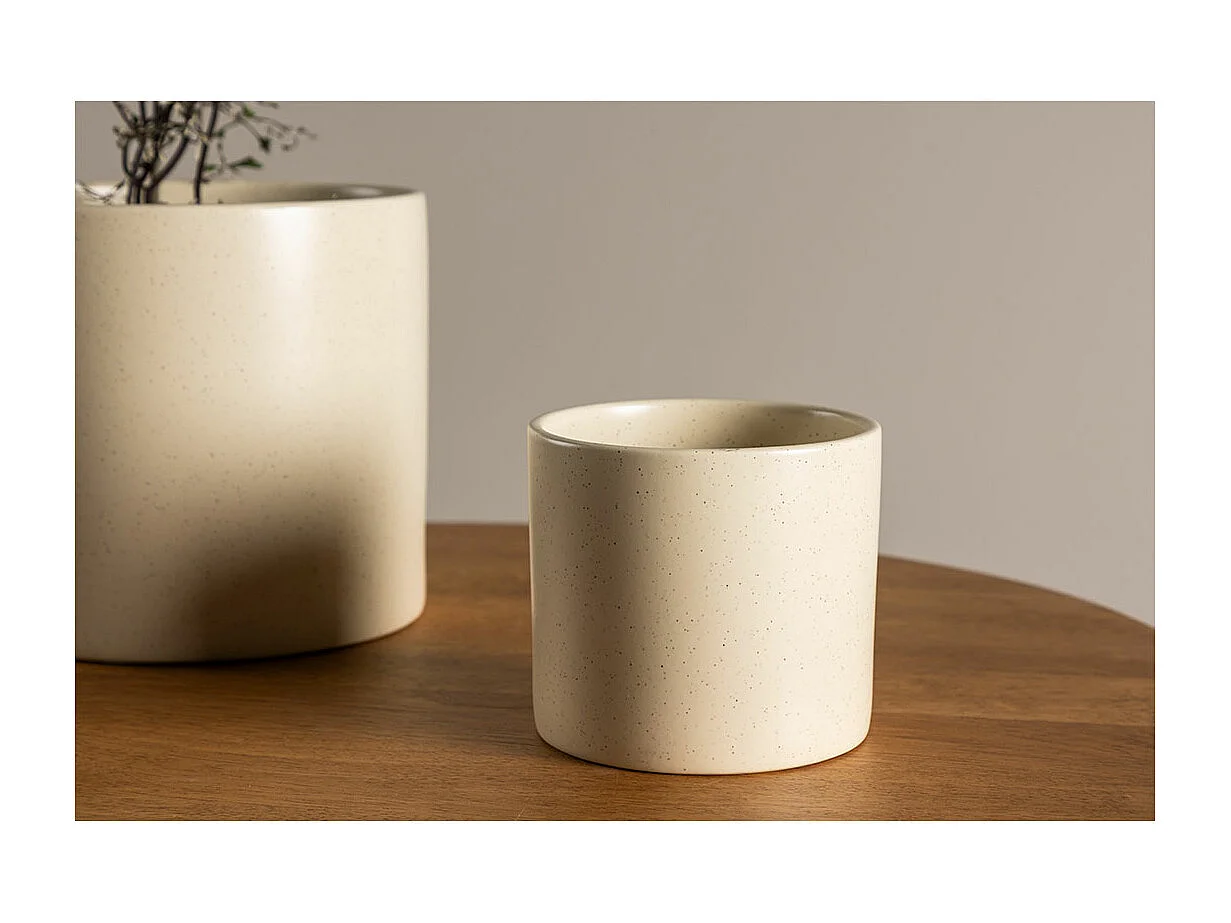 Sane bloempot beige.