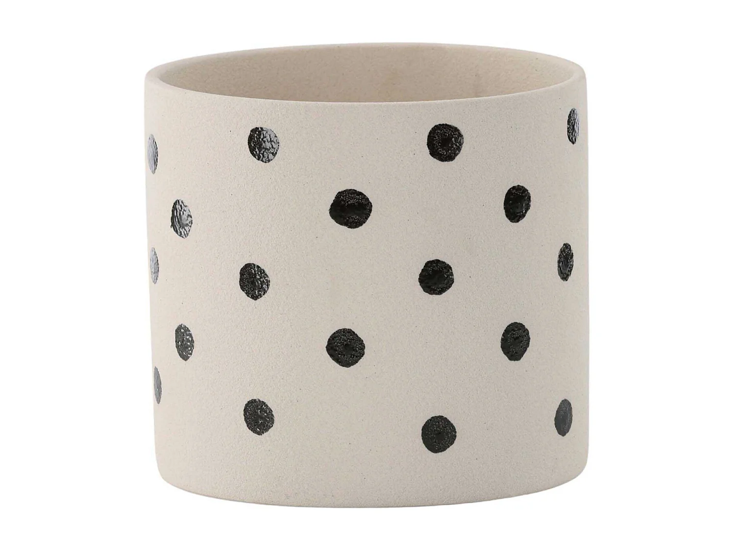 Sane Blumentopf weiß.