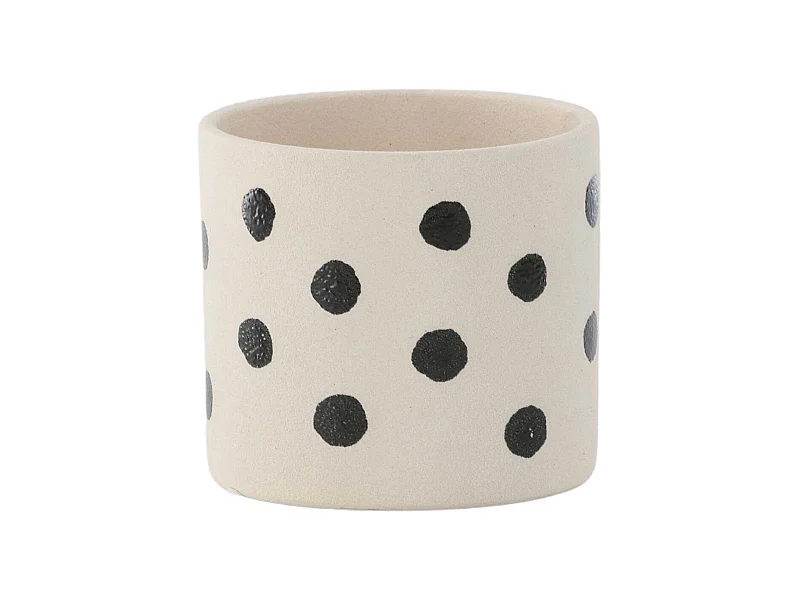 Sane Blumentopf weiß.