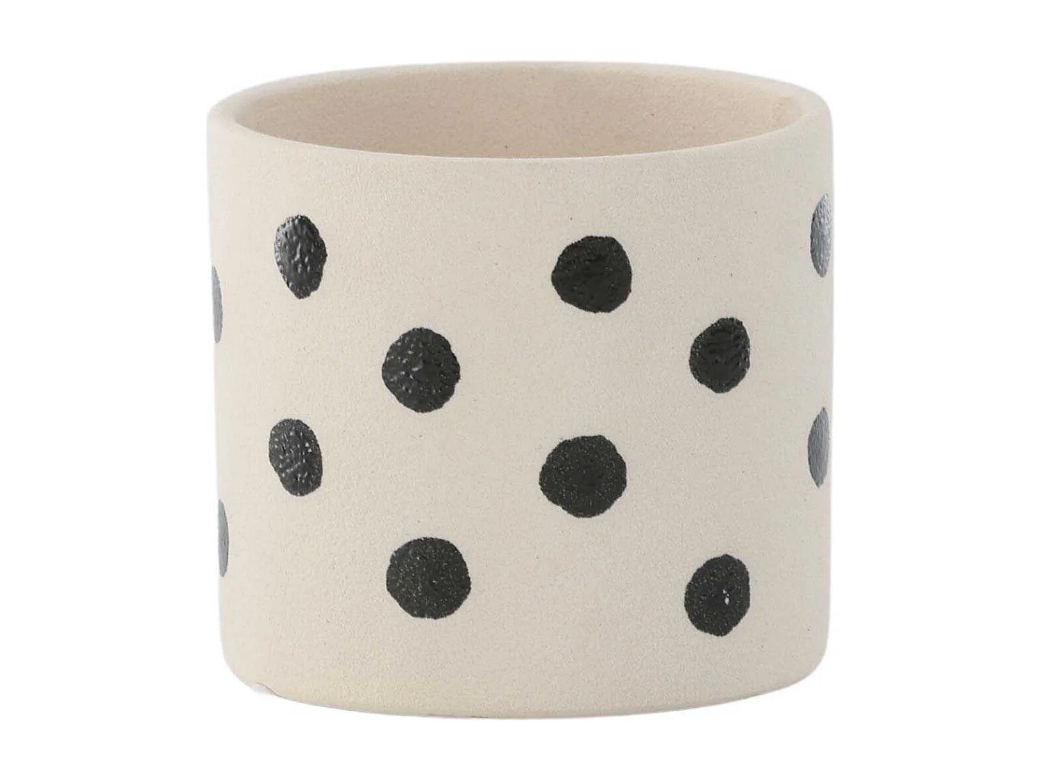 Sane Blumentopf weiß.