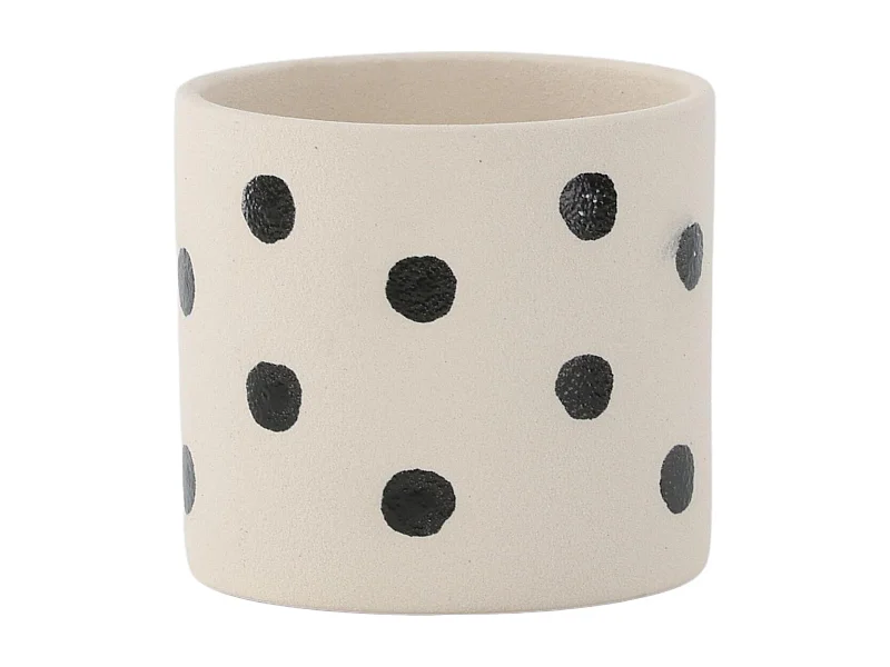 Sane Blumentopf weiß.