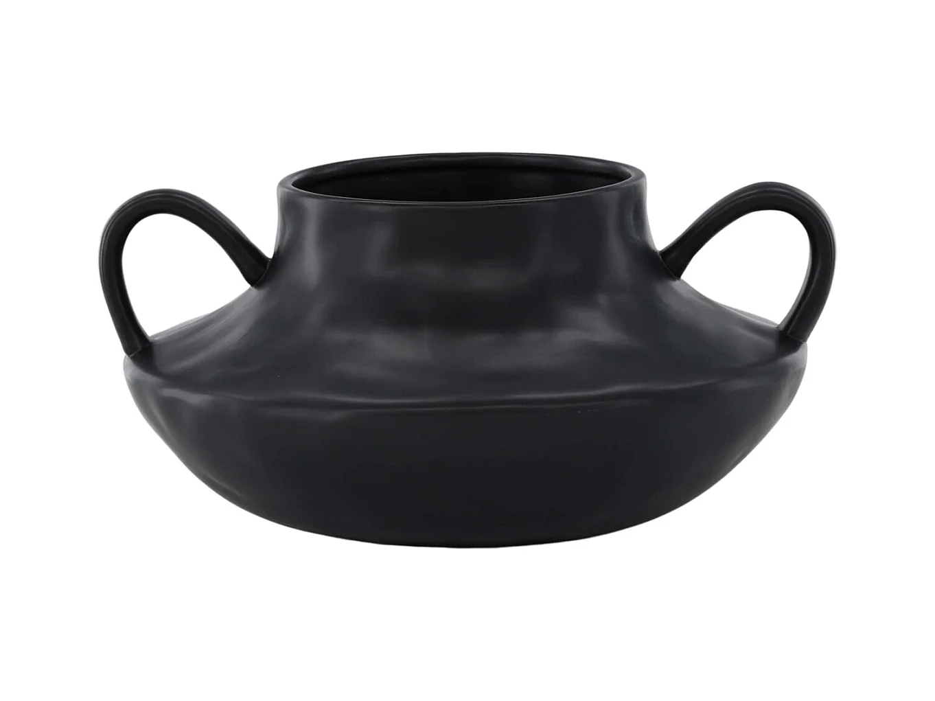 Pot Design en Céramique "Holda" 31cm Noir