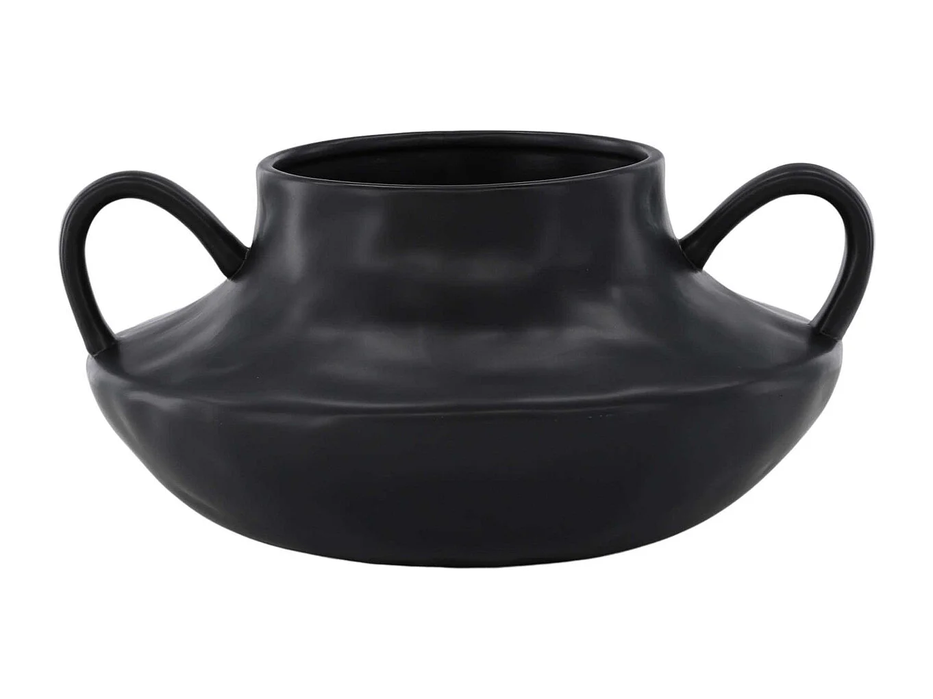 Holda Blumentopf schwarz.