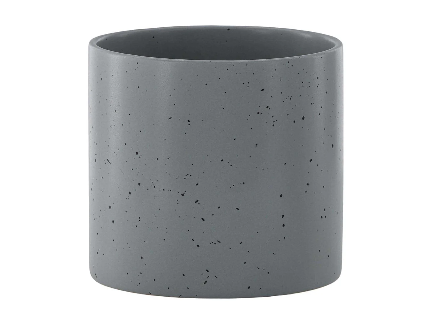 Sane bloempot donkergrijs.