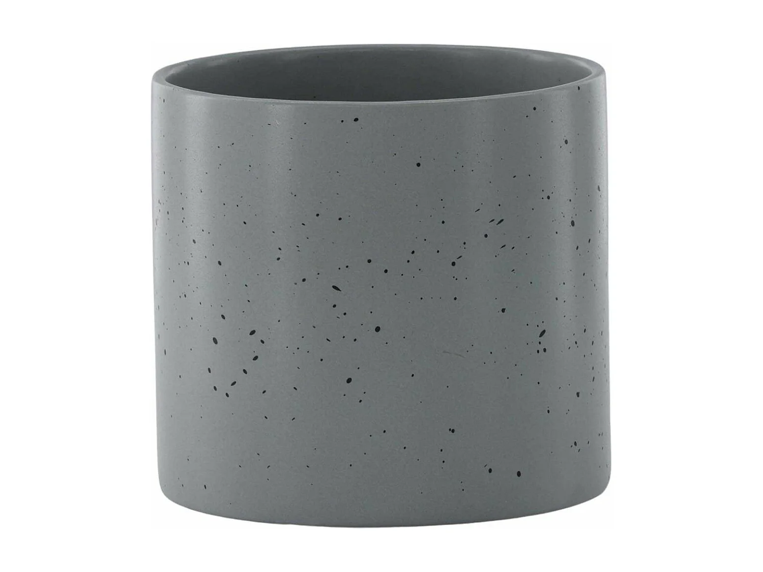 Sane bloempot donkergrijs.