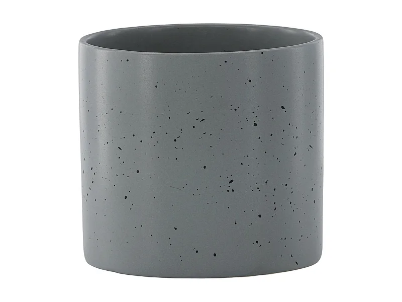 Sane bloempot donkergrijs.