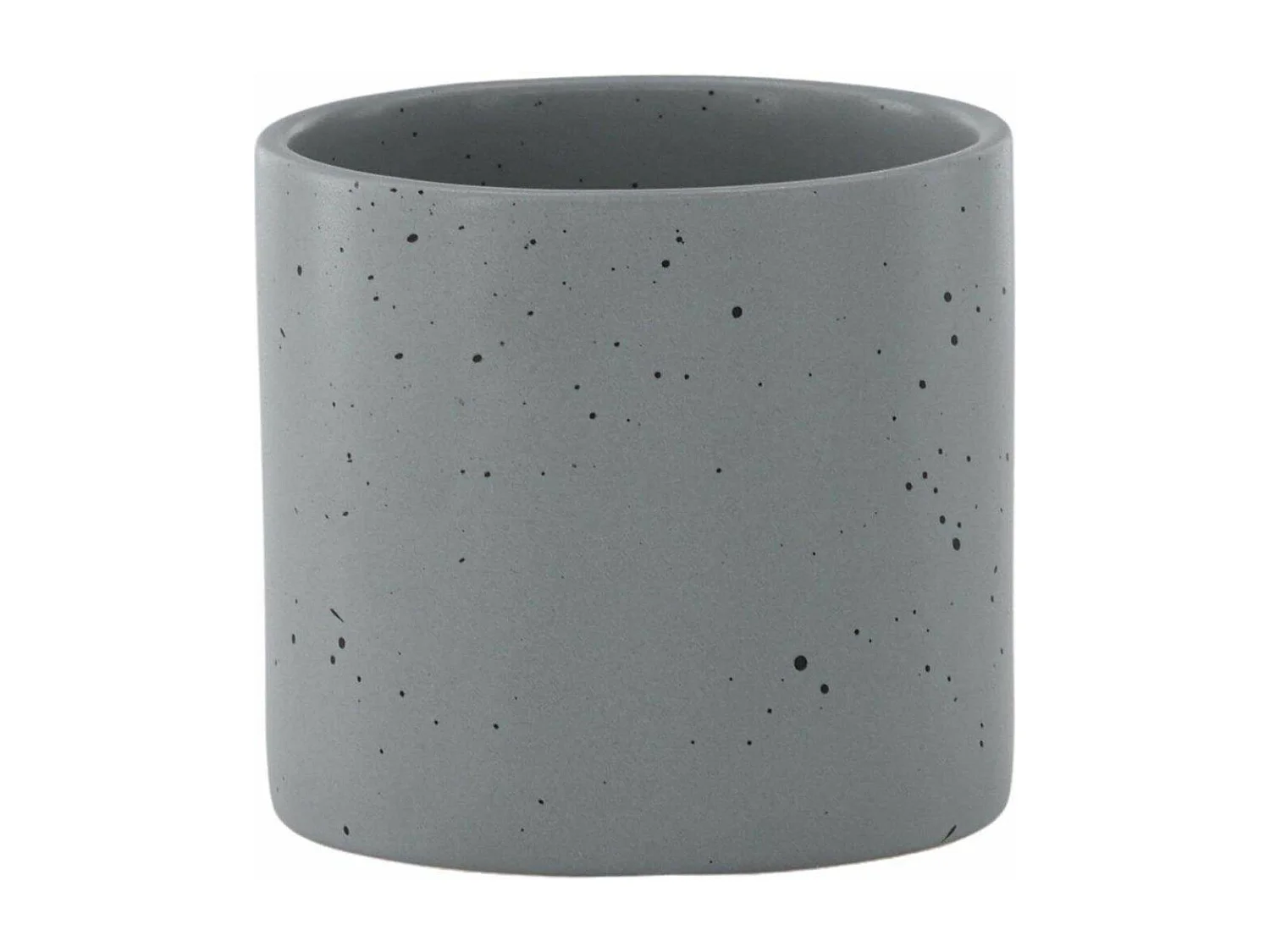 Sane bloempot donkergrijs.