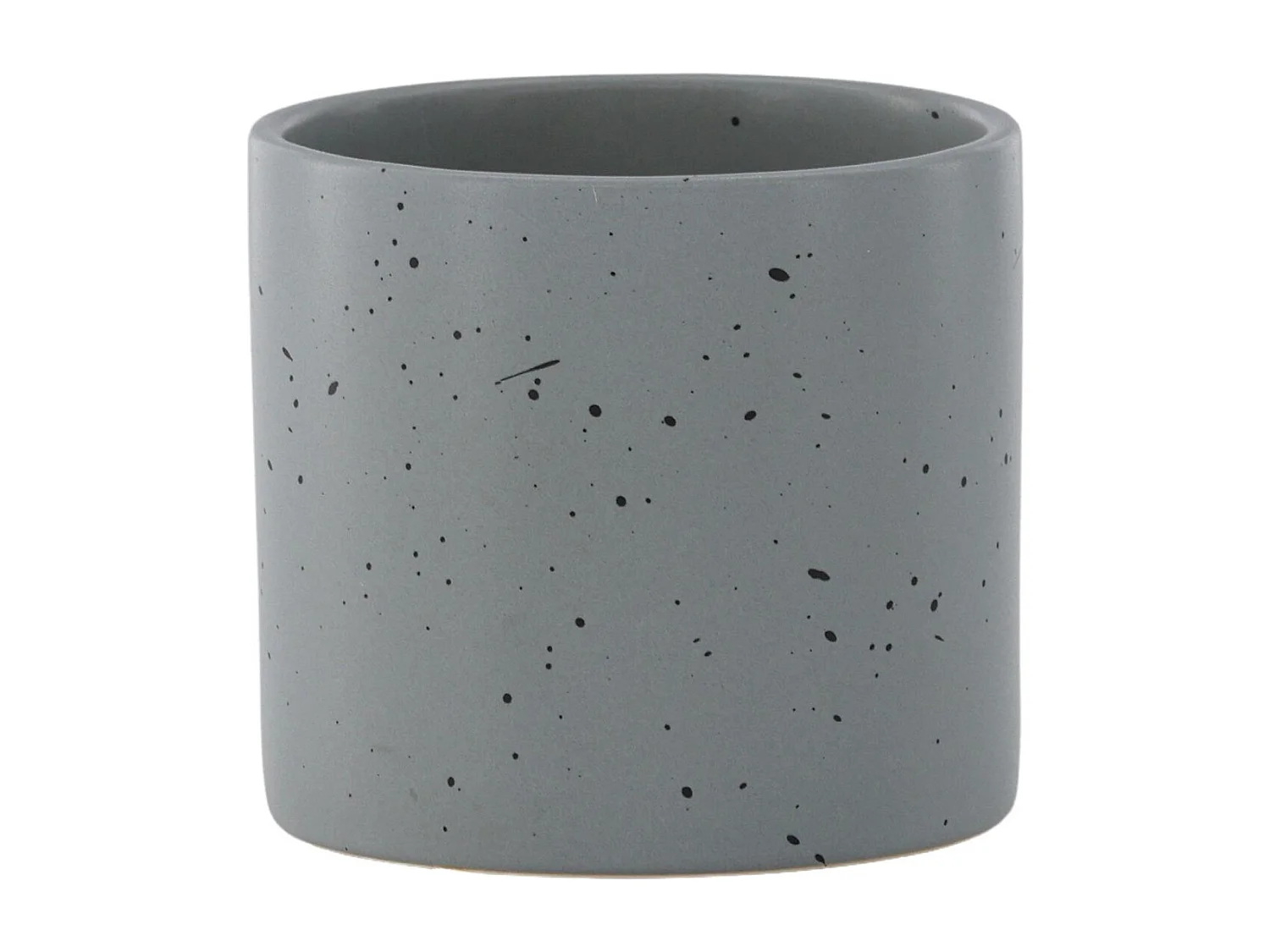 Sane Blumentopf dunkelgrau.