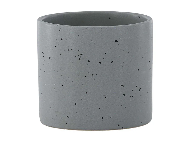 Pot Déco en Céramique "Sane" 11cm Gris Foncé