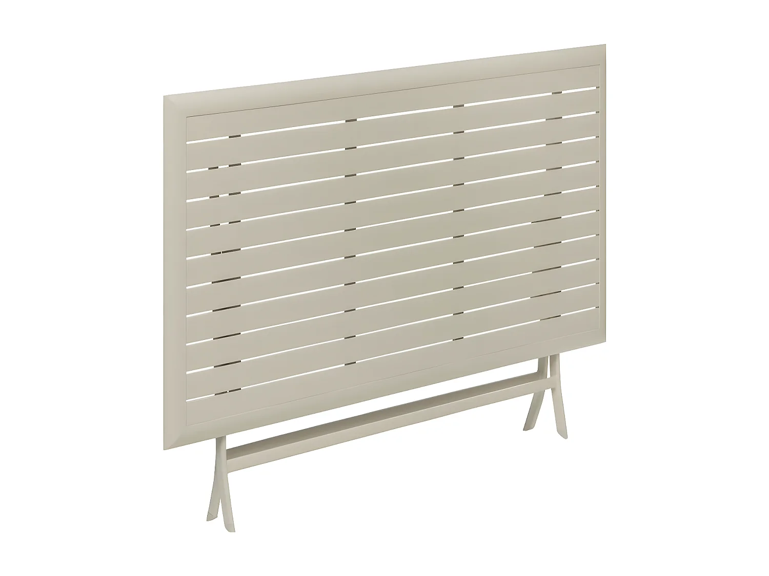 Mesa Exterior Plegable Azua Jardín Terraza Moderna Arcilla 150x71 cm