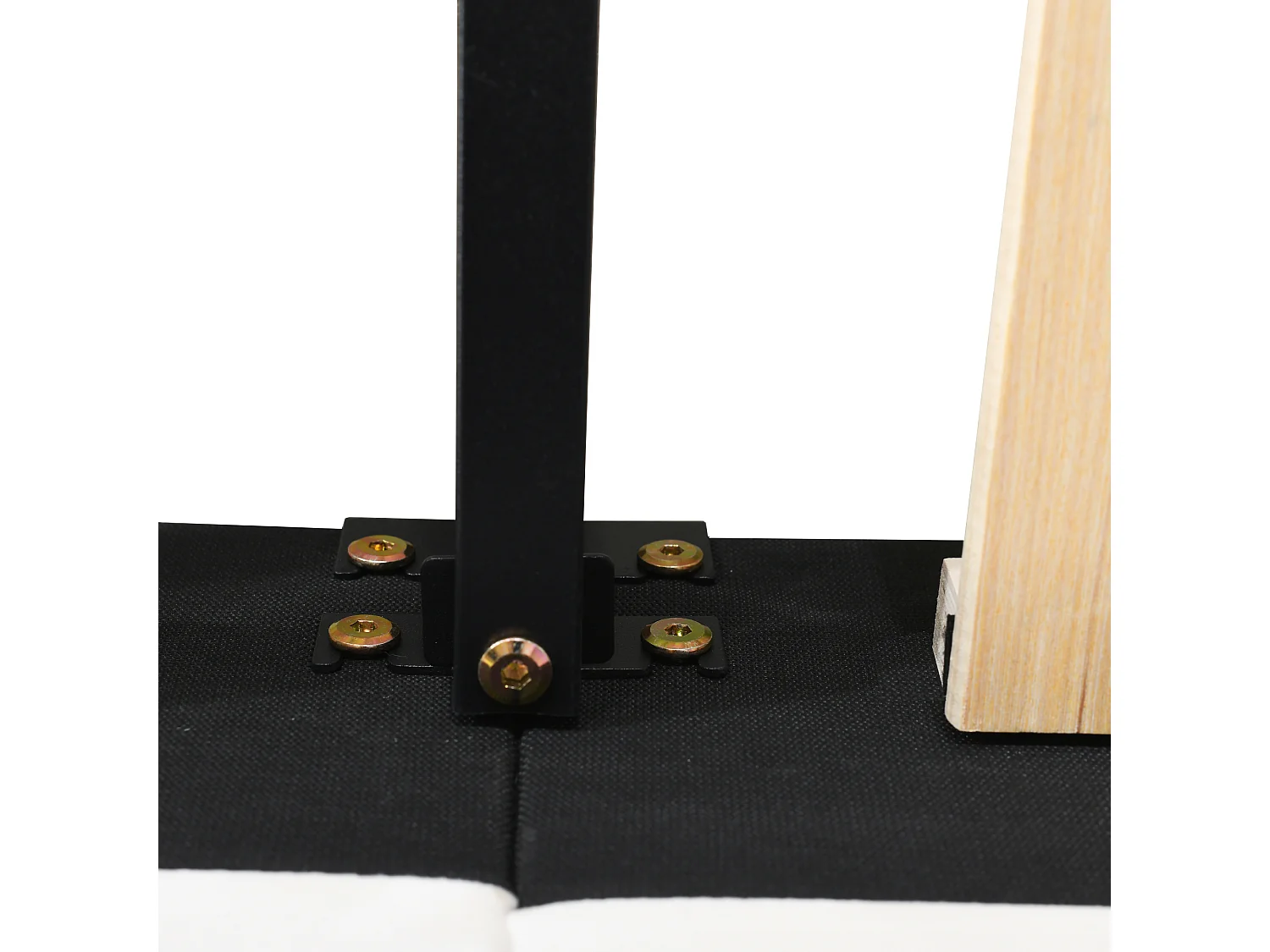 Lit simple 140x200 cm lit enfant en forme d'ours avec sommier à lattes - tissu en velours blanc - sans matelas