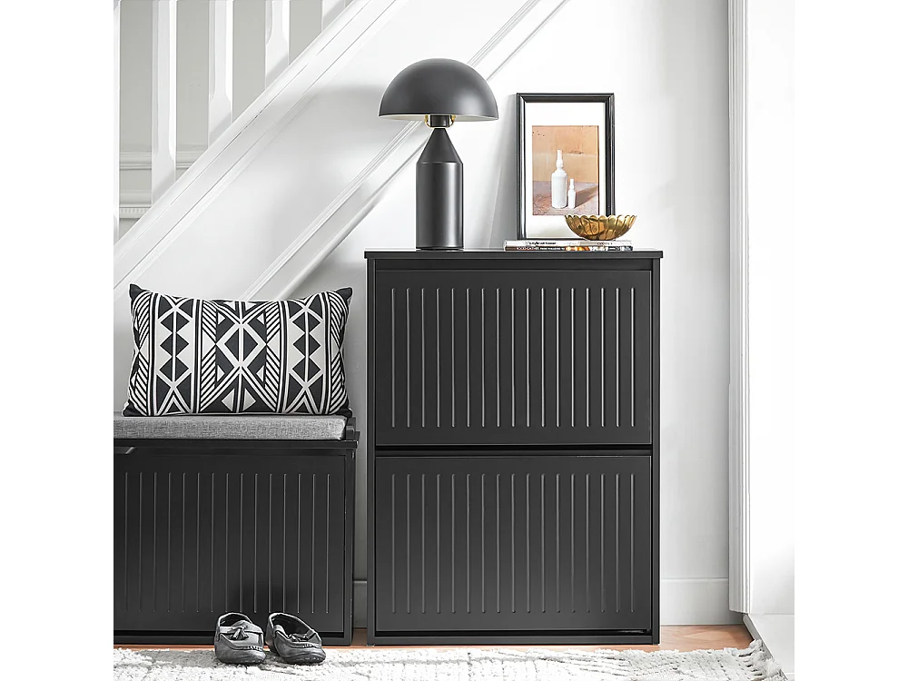 Szafka na buty z 2 drzwiami FSR165-K-SCH