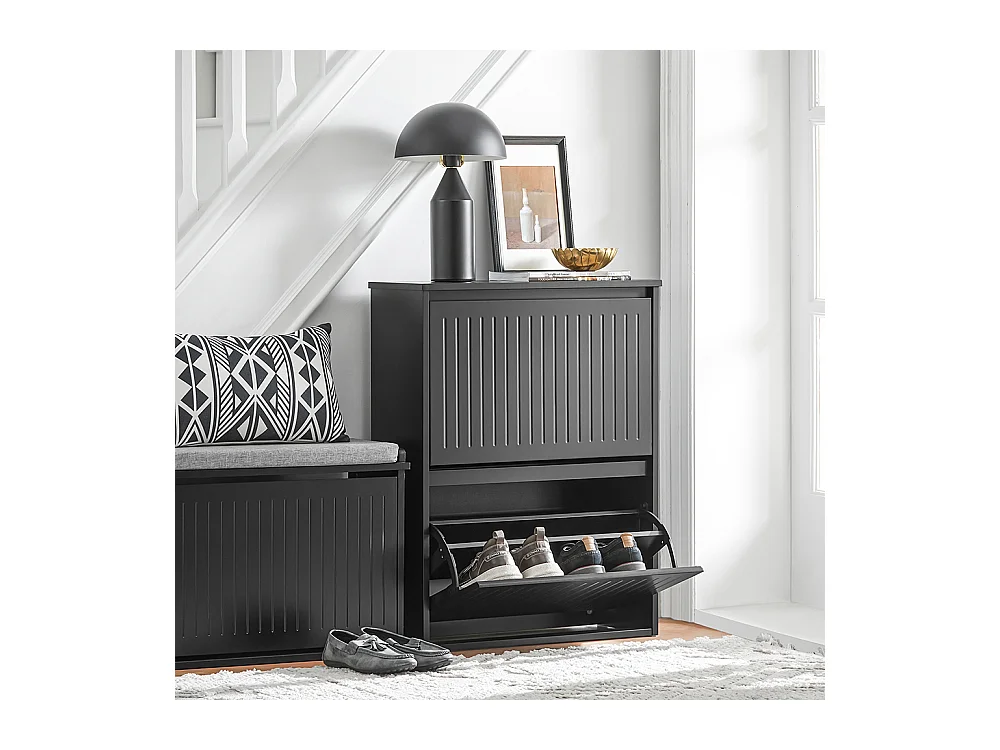 Szafka na buty z 2 drzwiami FSR165-K-SCH