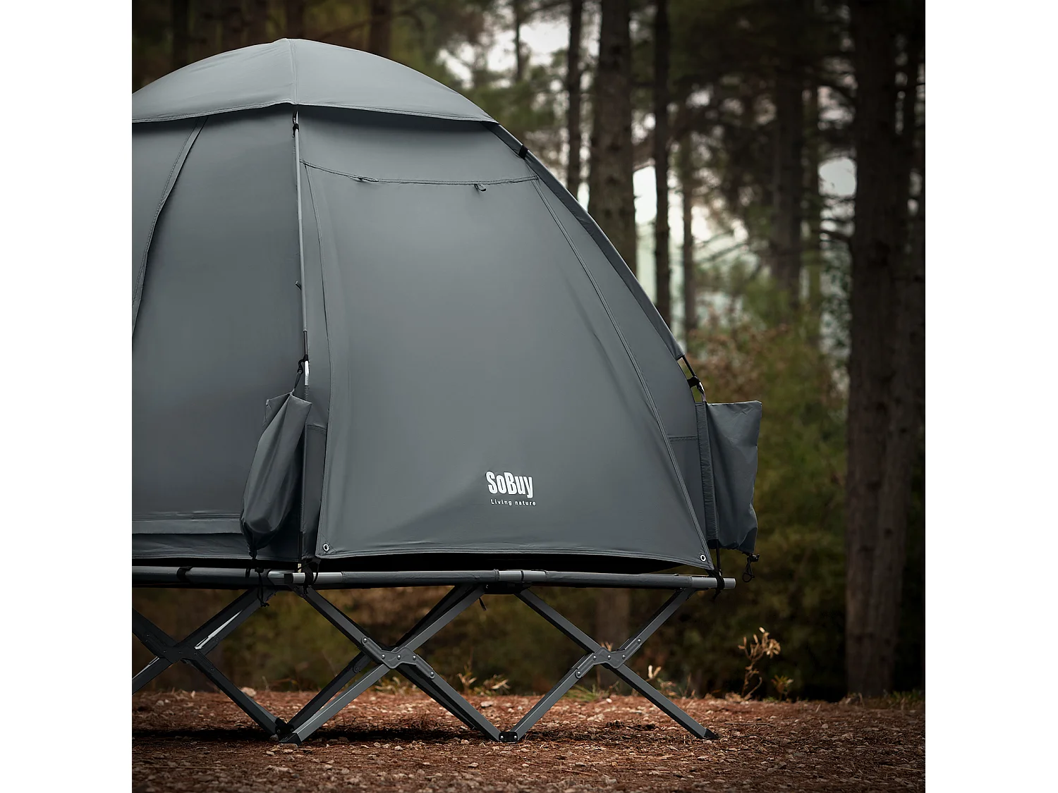 SoBuy Tenda pieghevole 193x145x188cm OGS32-L-HG