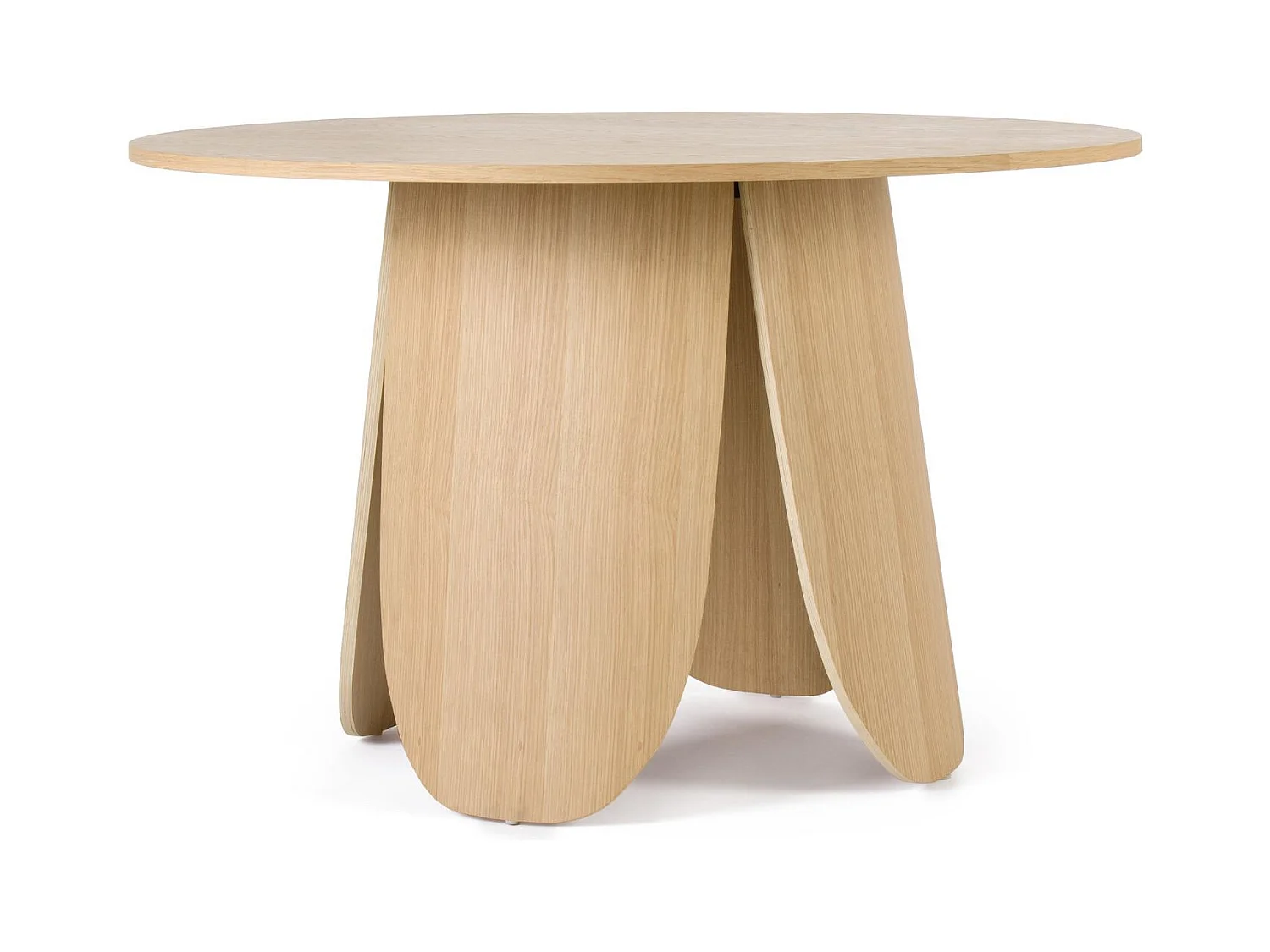 Table ronde de salle à manger en bois design D120 - CROCUS