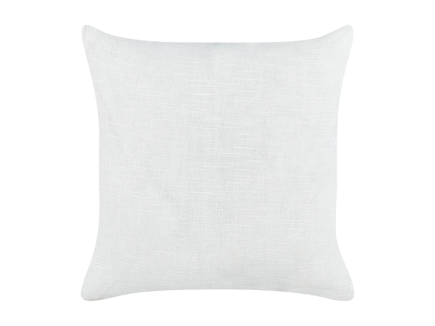 Lot de 2 coussins décoratifs KANPAS Lin 50 x 50 cm Gris À rayure